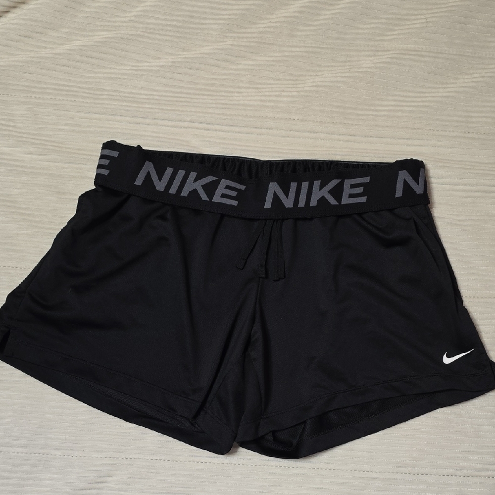 Nike Black Shorts with Elastic Waistband Women's Size M